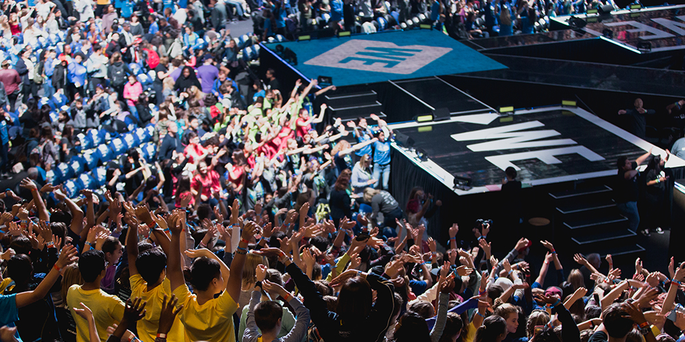 Crowd at WE Day