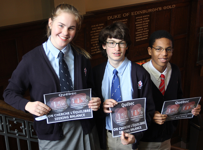 Students at Bishop's College